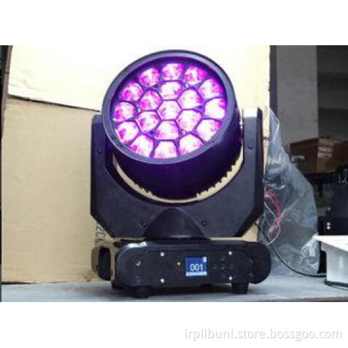 High Brightness 19 pcs Osram DMX512 LED Moving Head Light